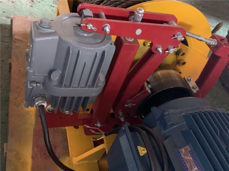 配套卷揚機用現場調試